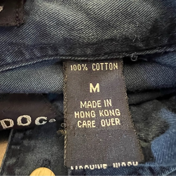 Salty Dog Gant button down men’s shirt in authentic indigo - Picture 9 of 15